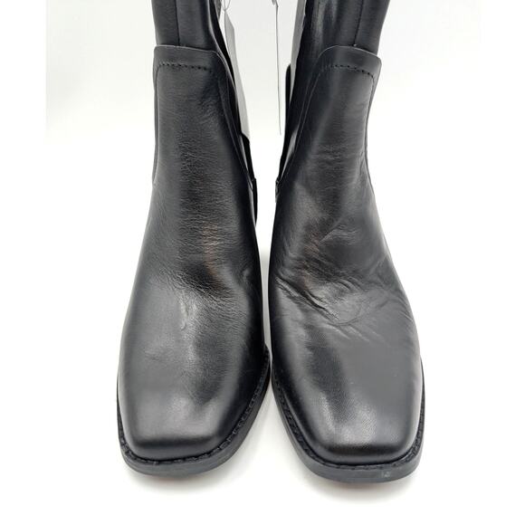 27 Edit Naturalizer Edda Knee High Boots Side Zip Women's Black Size US7.5 EU38 - Picture 2 of 16